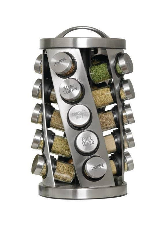 Lifetime Brands - KAM AMAZON 20 JAR TWIST RACK SS CAP Lifetime Brands