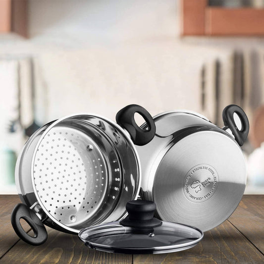 3-Piece Steamer Cookware