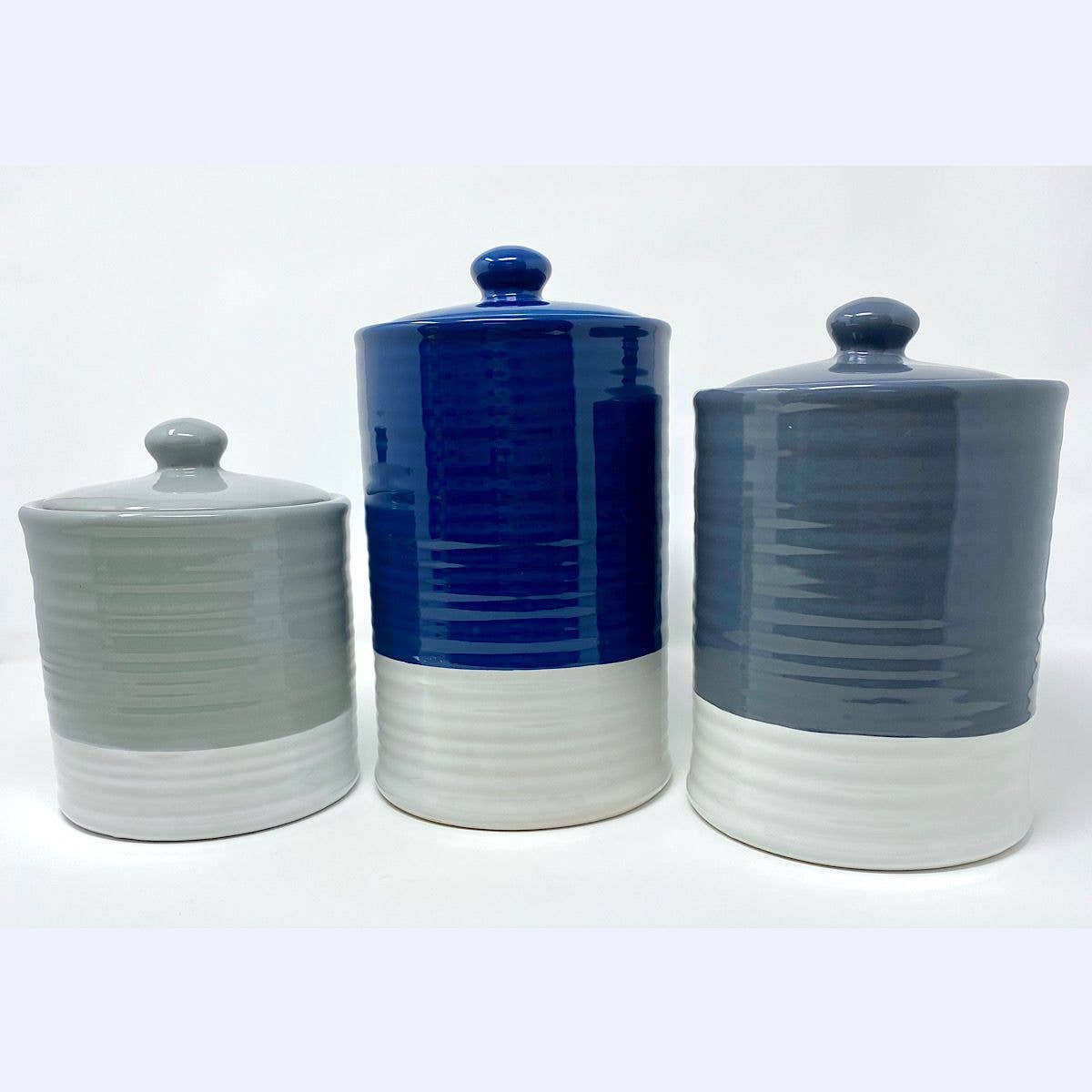 Multi Colored Canister Set