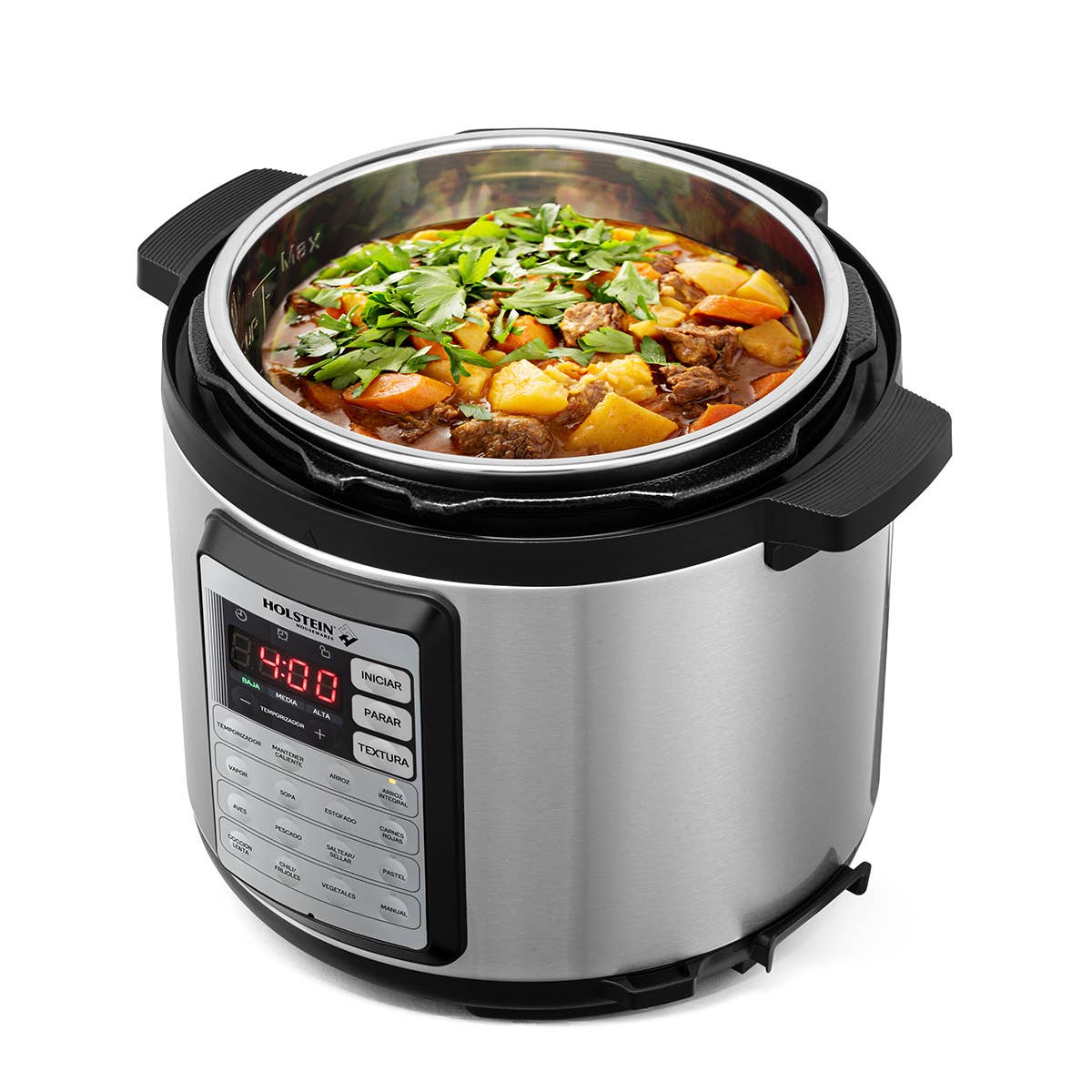 Holstein Housewares - 6.3qt Digital Multi Cooker: Black Holstein Housewares