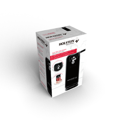 Holstein Housewares - ELECTRIC CAN OPENER: Black Holstein Housewares