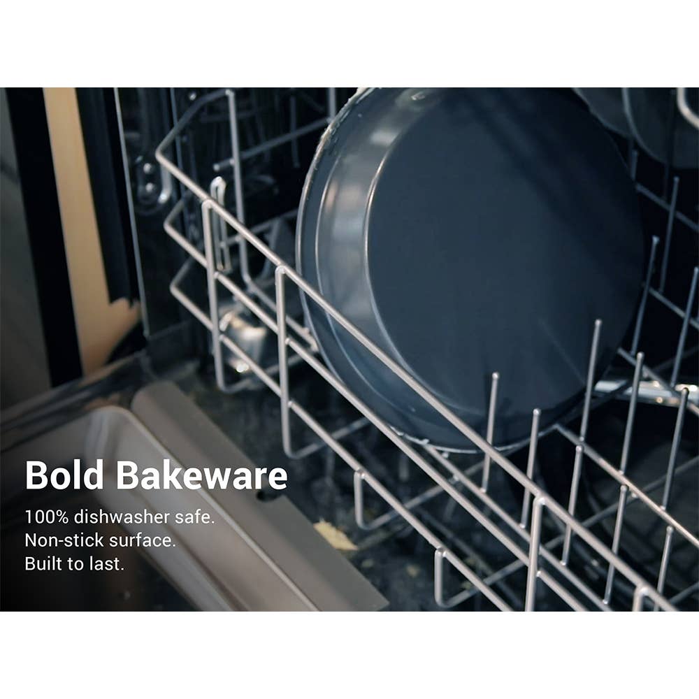 Elbee Home - 8-Piece Nonstick Space Saving Baking Set Elbee Home