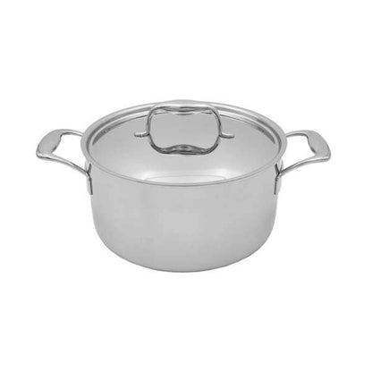 Triply Dutch Oven w/Lid, 6qt, 2 pc: Tri-Ply Tuxton Home