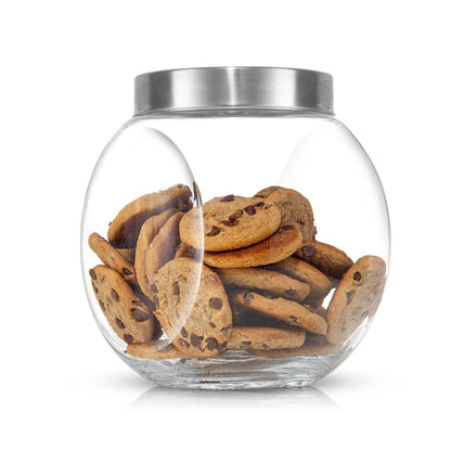JoyJolt - All-Sides Cookie Jar With Airtight Metal Lid, Set of 2 -  Especially Kitchens