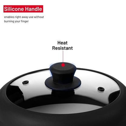 Microwave Glass Plate Cover Lid - Vented and Collapsible Bezrat