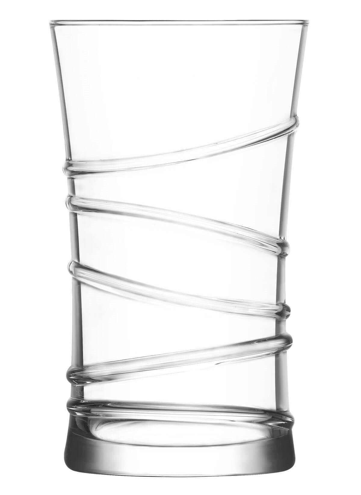 Hakan - Highball Glass Set of 6, Tall Drinking Glasses for Beverages -  Especially Kitchens