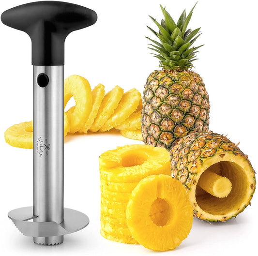 Zulay Kitchen - Pineapple Corer & Slicer Tool: Black Zulay Kitchen