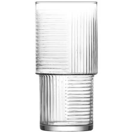 Hakan - LAV Helen Long Drinking Glass Set, 6 Pcs, 13.5 Oz (400 cc) -  Especially Kitchens