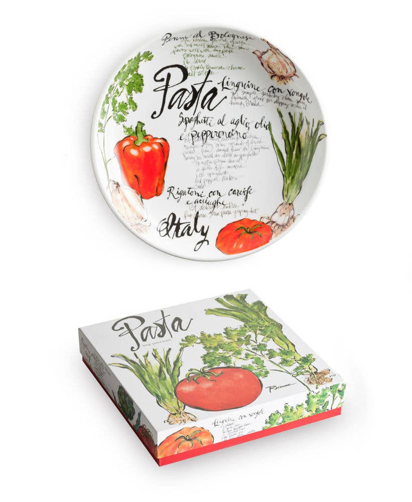 Pasta Italiana Serving Bowl 